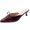 Red, variant on CHICVOMEY Women's Kitten Heel Mules - Pointed Toe Slip-On Dress Shoes with Bow for Wedding Work Evening Mules for Women