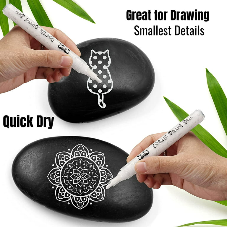 Acrylic Paint Pens Black White Paint Markers Paint Pens For - Temu Canada