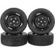 thumbnail image 1 of LINLIN 4 piezas RC Rally Car Y-Shaped Plastic Wheel Wheels Wheels Wheels Tires and Rubber Tires 68mm para 1/10 RC On-Road Flat Run Racing Car para Tamiya Traxxas HSP HPI WR8 TT02 WLtoys Kyosho, 1 of 3