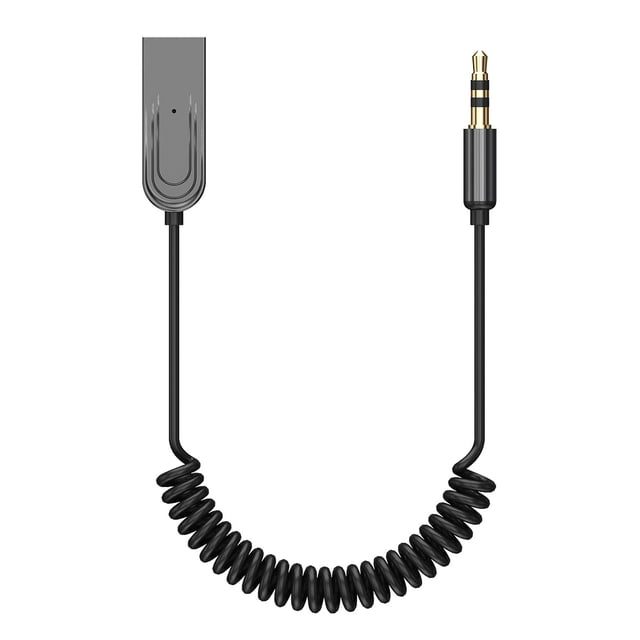 Receptor Bluetooth para coche, adaptador inalámbrico para escuchar música, llamadas de teléfono móvil, navegación y Bluetooth