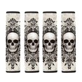 thumbnail image 5 of Chririnla Skull Floral Pattern Car Seat Belt Pads 2 PCS, Seat Belt Shoulder Pad Polyester Fabric Effortless Installation Easy Install for Sedan Truck SUV, 5 of 8