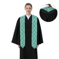 thumbnail image 4 of Fuzoiu Alapaca in Boho Print Graduation Sash,Graduation Stole,Unisex Adult Graduation Stole Shawl 91" Long,for Academic Commencements Shawl-Sharp Corner, 4 of 7