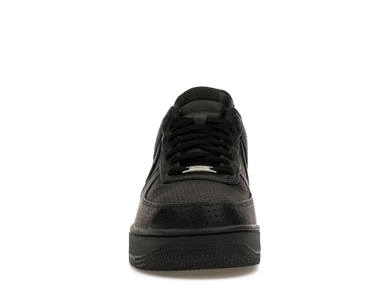 Nike Men's Air Force 1 Low SP Triple Black Perforated Basketball Shoes, from StockX