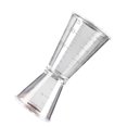 thumbnail image 1 of 40℃-130℃ Double Clear Jigger Ounce Cups Lightweight Saving Plastic Resin Oz Cups Time Mixing Oz Cups with Measuring Scale Exquisite Workmanship Milk L, 1 of 9