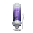 thumbnail image 3 of Ikohbadg Shower Infuser, Vitamin C Shower Head Filter, Hard Water Softener, Chlorine & Fluoride Shower Filter, Water Purifying Filtered Shower Head, Helps Dry Skin & Hair Loss, Lavender, 3 of 8