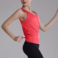 thumbnail image 4 of Besolor Workout Tank Tops for Women Casual Open Back Sleeveless Yoga Running Gym Summer Basic Tee Shirts, 4 of 9