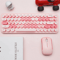 thumbnail image 6 of Colorful Wireless Keyboard and Mouse Ergonomic Small Size Typewriter Keyboard & Mouse Combo for Windows 7/8/10 Laptop Desktop, 6 of 9
