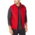 thumbnail image 1 of Hawke & Co. Mens Quilted Insulated Outerwear Vest Red XXL, 1 of 1