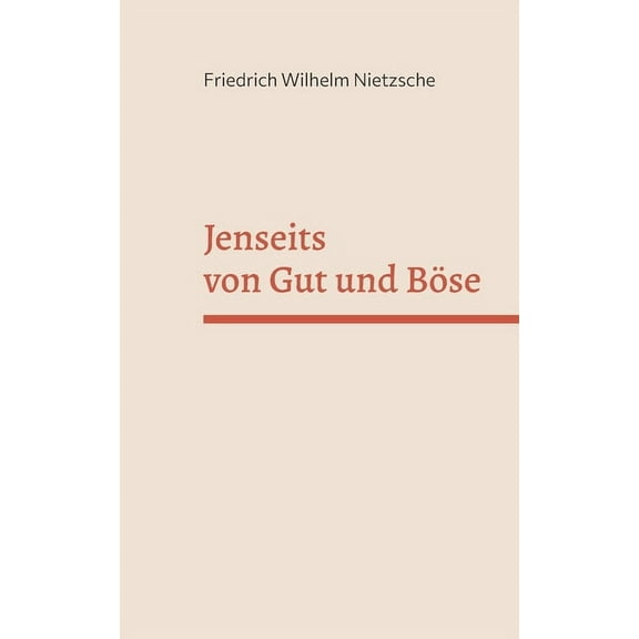 Jenseits von Gut und BÃ¶se, (Paperback)