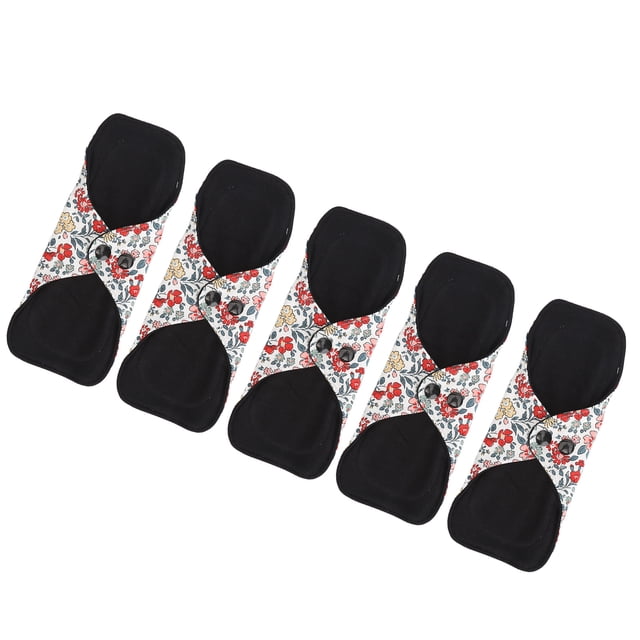 5Pcs Reusable Feminine Pads Washable Cotton Hygiene Products For Women