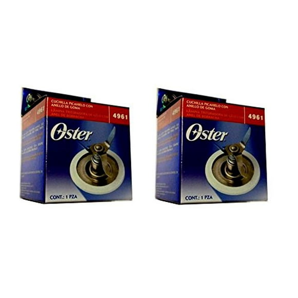 2 Genuine Oster Blender Blades For Osterizer Blenders 4961 With 2 Sealing Rings!