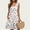 10-White, variant on Womens Sleeveless Floral Sundress Summer Casual A Line Tank Dress Beach Vacation Swing Dress
