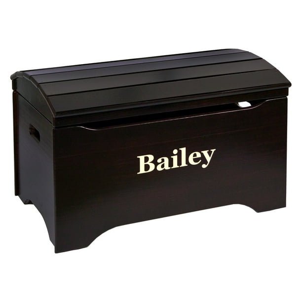 Little Colorado Solid Wood Toy Storage Chest with Personalization