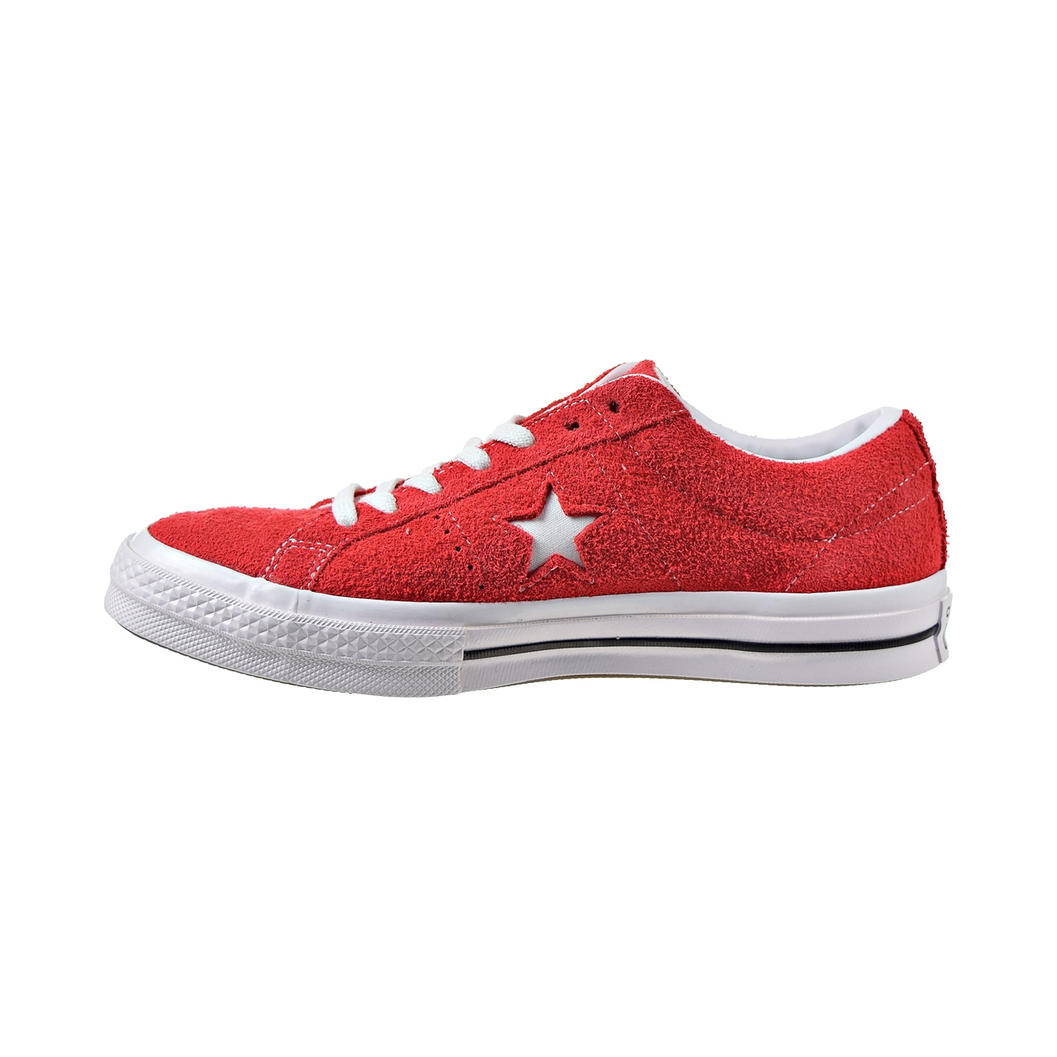 Converse One Star Ox Suede Low Top Fashion Sneaker Red Size 7.5