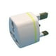 thumbnail image 2 of Adaptador de enchufe de UE a Reino Unido, enchufe europeo de viaje, enchufes estándar de Gran Bretaña (blanco) Ehuebsd Para estrenar, 2 of 9