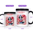 thumbnail image 4 of Happy Valentine’s Day Adorable Border Collie Puppy Holding Heart Balloon Heat Color Changing Mug Borders Dog Lovers Gifts Idea Magic Coffee Mug - 00030, 4 of 4