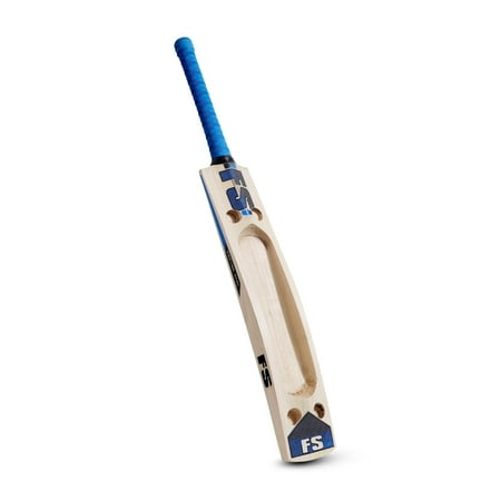Fervor Spel Stunning Double Blade Scoop Design Kashmir Willow Cricket Bat For Gully | Size : SH/Gully 1.0 / Gully 2.0