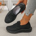 thumbnail image 7 of Domzle Women's Walking Shoes Slip On Tennis Sneakers Gym Workout Lightweight Non Slip Mesh Breathable Running Shoes for Women Black, 7 of 7