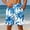 Navy 1, variant on TKKCS Mens Graphic Beach Shorts- Lightweight Quick Dry Drawstring Vacation Casual Elastic Wasit Swim Trunks With Pockets Navy Size XL