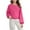 Hot Pink, variant on CHEEREAM Girls Long Sleeve Tee Shirts Spring Summer Trendy Clothes Casual Loose Crewneck Ribbed Blouse Tunic Tops Size 5-13 Years