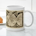 thumbnail image 5 of CafePress - Vintage Old World Map 1630 Mug - 11 oz Ceramic Mug - Novelty Coffee Tea Cup, 5 of 6