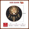 thumbnail image 2 of Lukts Dreamcatcher With Mandala Print Color Life Christmas Tree Skirt, Winter Holiday Tree Mat Decoration ,Can be Used as A Shawl-36", 2 of 6