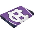 thumbnail image 6 of College A of The Holy Cross Logo Fleece Blanket, Very Soft Microfiber Flannel Blanket for Couch Warm and Cozy for All Seasons, 6 of 6