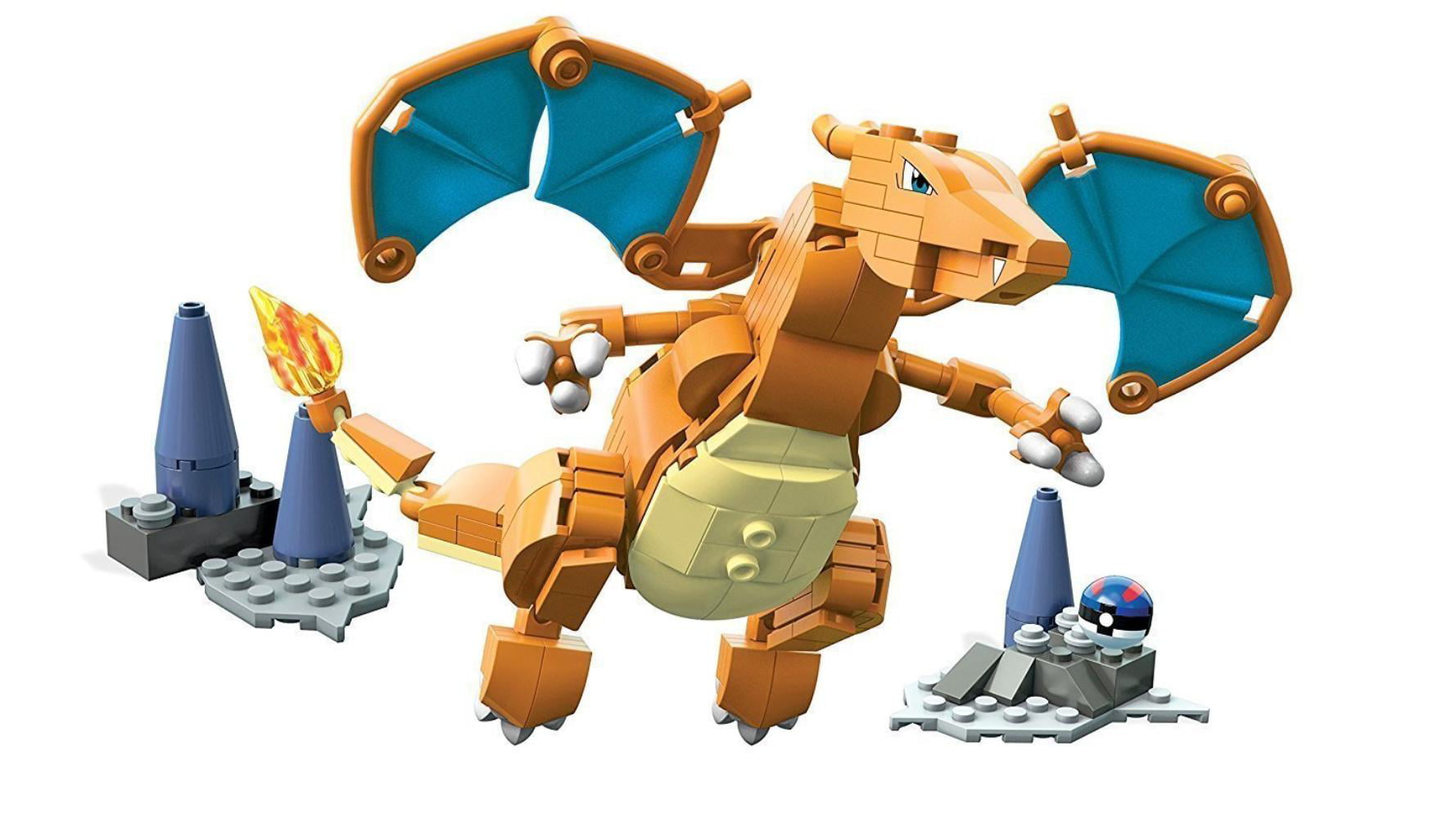 Pokemon Charizard Building Set, Ages 8 and up By Mega Construx