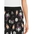 thumbnail image 4 of Disney's Nightmare Before Christmas Women's and Women's Plus Size Graphic Jogger Pants, 4 of 6