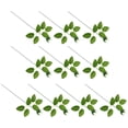 thumbnail image 2 of 1 juego de flores artificiales, cálices, tallos y hojas falsos. Kit de bricolaje de flores falsas, cálices, tallos y hojas., 2 of 6
