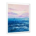 thumbnail image 2 of Designart 'Sunrise Glow On The Ocean Waves II' Nautical & Coastal Framed Art Print, 2 of 4