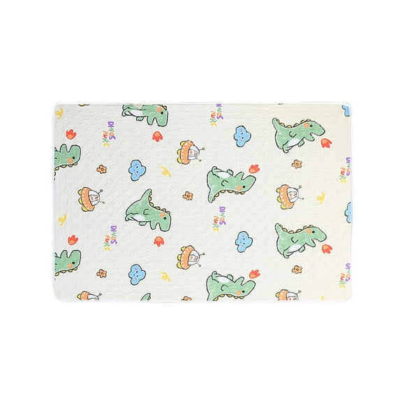 Bwiyojiz Grand Alèse en Coton Imperméable et Lavable pour Soins aux Personnes Âgées Protection contre l'Incontinence Usage Menstruel avec Matelassage Ultrasonique, Cadeaux pour Sœur, Multicolore