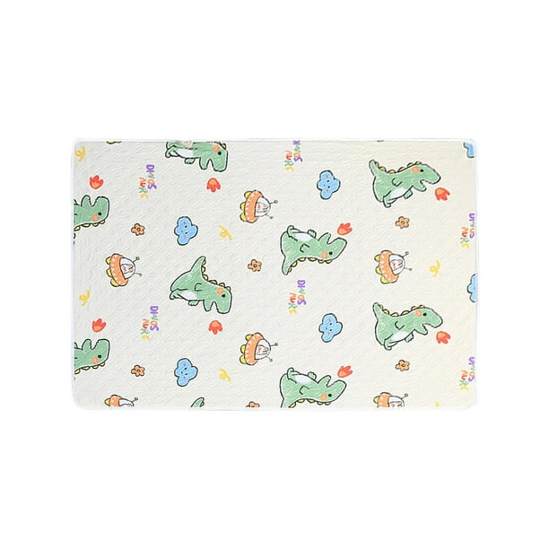 Protector de cama grande, impermeable y lavable, para el cuidado de personas mayores, protección contra la incontinencia y uso menstrual, con acolchado ultrasónico.