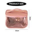 thumbnail image 2 of Bolsa de almacenamiento impermeable multifuncional portátil, bolsa de cosméticos de gran capacidad visual, hecha de TPU, 2 of 5