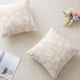 thumbnail image 5 of Lunxisen 4 Pcs Pillow,Handmade Throw Pillows,Smooth Leather Decorative Pillows for Home Decor Bedroom Living Room Couch Bed Sofa, 5 of 6