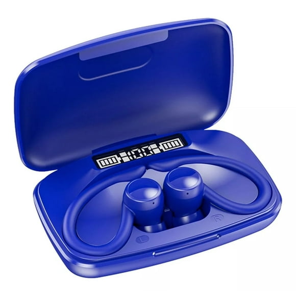 Audifonos Bluetooth Manos Libres T82 Tws Wireless Hook Enc Azul Fralugio Sport