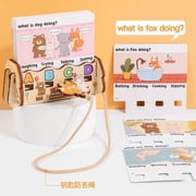 Decryption Tabletop Puzzle Game Word Logic Challenge Educational Board Game Vocabulary Builder, Brain Teaser Interactive Puzzle Set, for Family Game Night Party Classroom Travel Gift