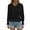 Black, variant on Bixock Long Sleeve Shirts for Women,Casual Tops for Women,Blouses for Women V Neck Solid Color Smocked Pullover Tops Base Layer Soft Tops