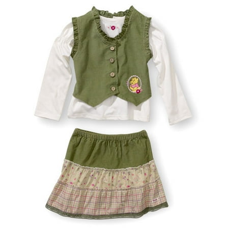 Disney - Princesses 3-Piece Skirt and Vest Set - Infant Girl