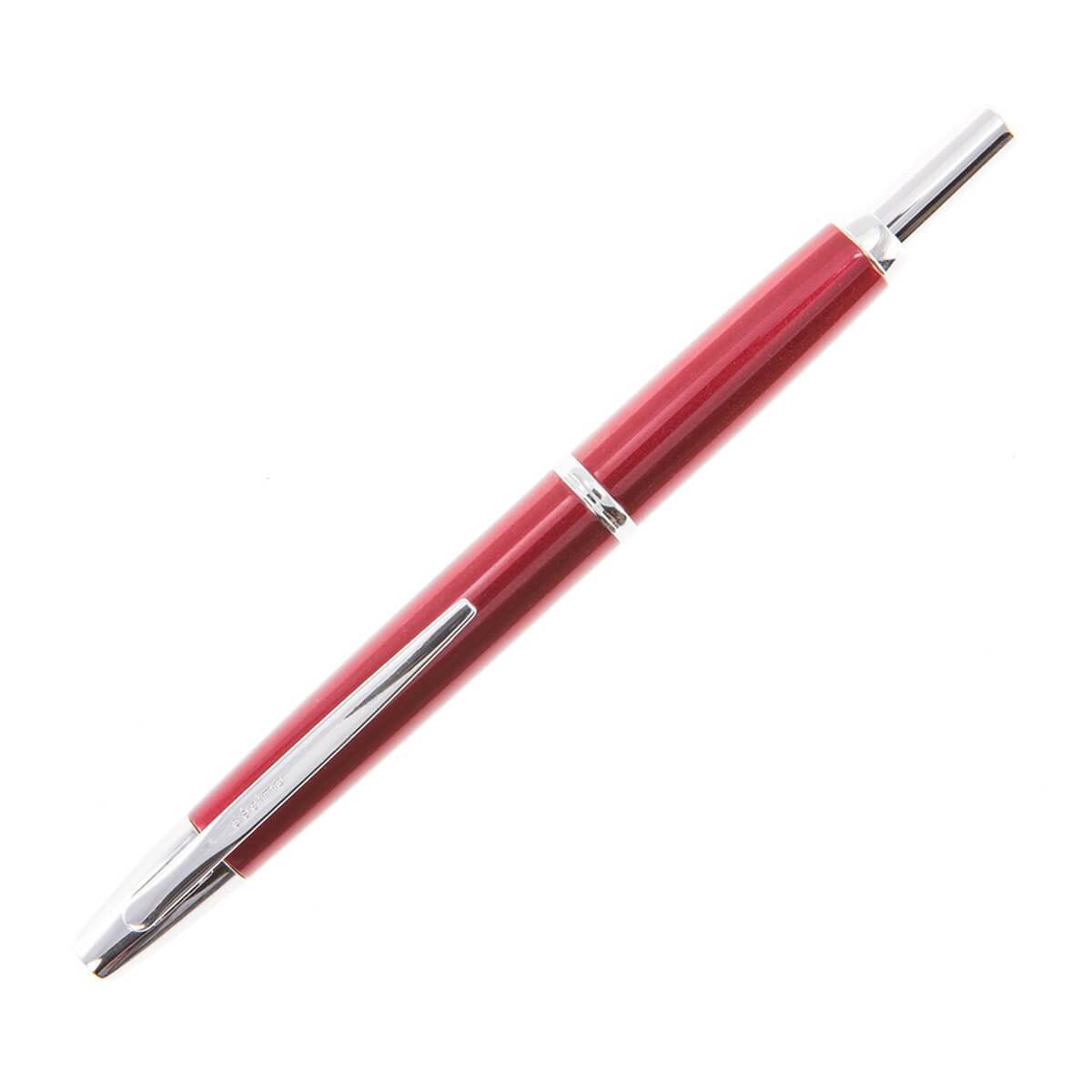 Pilot Vanishing Point Decimo Retractable Fountain Pen, Burgundy, Medium (65342)