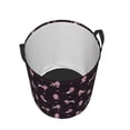 thumbnail image 3 of Balery Poodle Dog Round Laundry Basket with Handles Waterproof Freestanding Laundry Hamper for Clothes Toys in the Dorm and Family-, 3 of 8