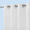 Sun Zero Tenda A Pannello Grigia 137x274 Cm – Protezione UV UPF 50+, Per Esterni/Interni, Occhielli Antiruggine - 2