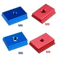 thumbnail image 5 of 1pc T-track Slider Aluminum Alloy T Slot Nut For Woodworking Tool Red/Blue, 5 of 6
