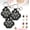Black, variant on Paw Shaped Leather Memorial Keepsake for Dog Cat Fur Storage, Pet Keychain Refillable, Cat & Dog Hair Keychains, Unique Memorial Collection Keychain, Memorial Gift For Pet Lovers (White 3)