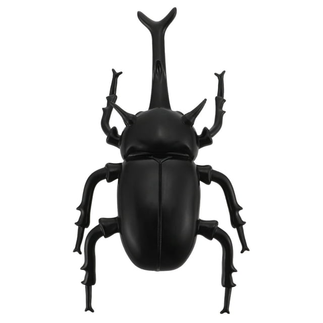 QJUHUNG Simulation Beetle Model Ornament Vocalizing Beetle Toy Beetle Shape Cognitive Toy