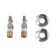 thumbnail image 1 of Brass ball core angle valve large flow triangle valve water heater, 1 of 5