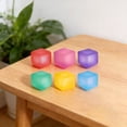 thumbnail image 4 of Cube Squishy Fidget Toys for Adult Office Stress Relief, Soft Tactile Sensory Gadget for Workplace Concentration and Tension Relief, 1.25 Inch, Blue, 4 of 4