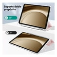 thumbnail image 3 of Funda Protectora Transparente Smart Cover para Samsung Galaxy Tab A9 PLlus - Estuche Carcasa Rígida Antigolpes y Cubierta Color Rosa., 3 of 6