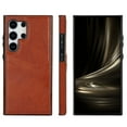 thumbnail image 2 of Dteck Card Slots Wallet Case for Samsung Galaxy S22 Ultra,Shockproof PU Leather Case Slim TPU Back Cover,Brown, 2 of 7