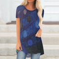 thumbnail image 1 of Pntutb - Camiseta de manga corta con cuello redondo y estampado a la moda para mujer Pntutb Pntutb-1604, 1 of 5